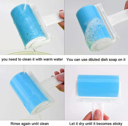 Reusable Lint Roller with Cover